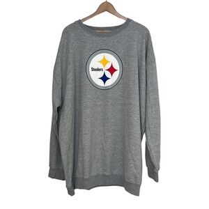 Fanatics Gray Steelers Sweatshirt